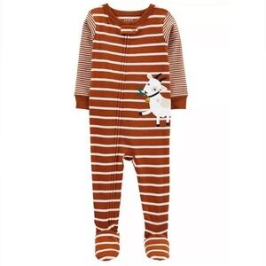 NWT Carters boys 4T footie pajamas